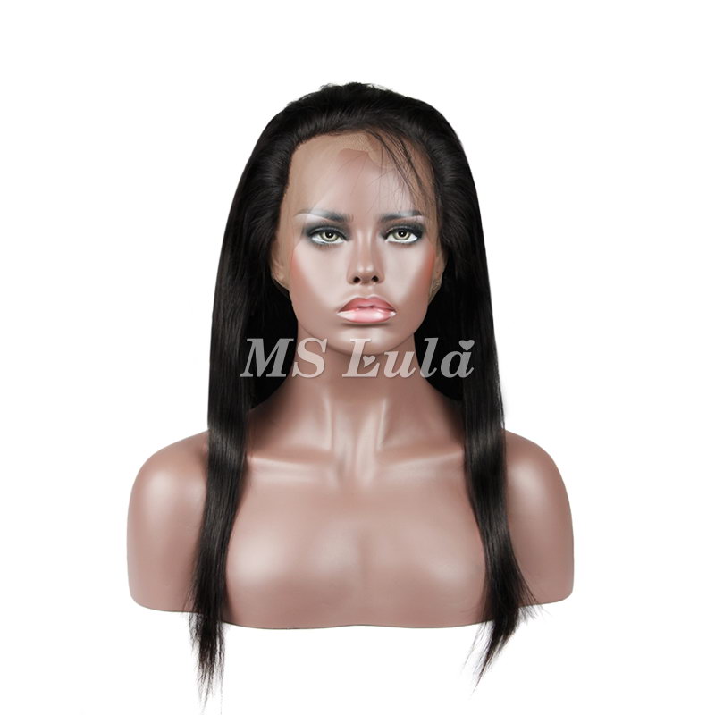 Virgin Hair Natural Straight 360 Lace Frontal Closure 22.5x4x2 With Adjustable Strap - 图片 2